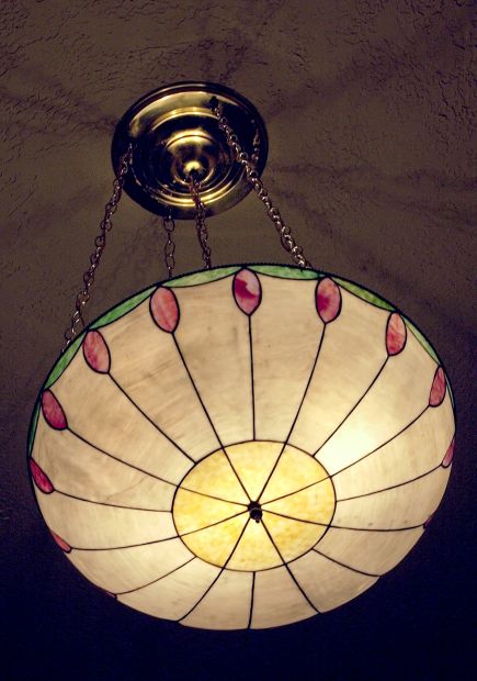 Restored light fixtures